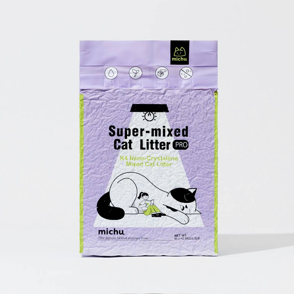 Michu Mixed Tofu Cat Litter - Odour-Free, 2.5kg