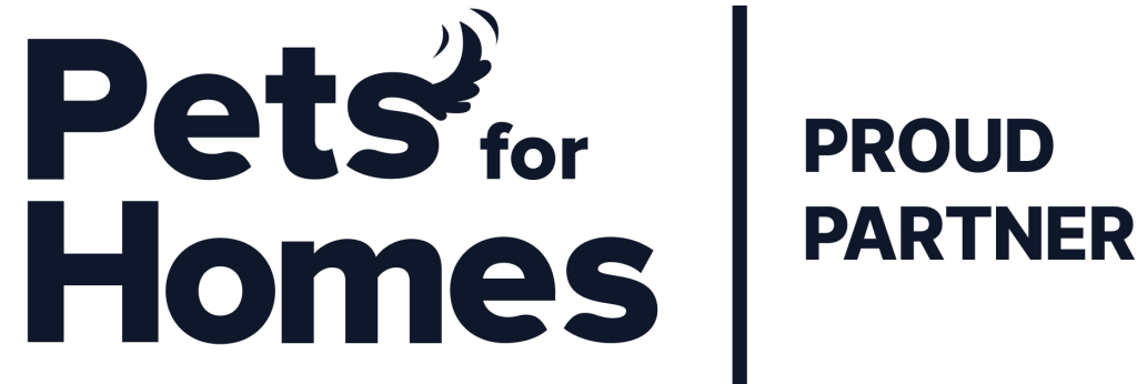Petsforhomes logo with proud partner insignia