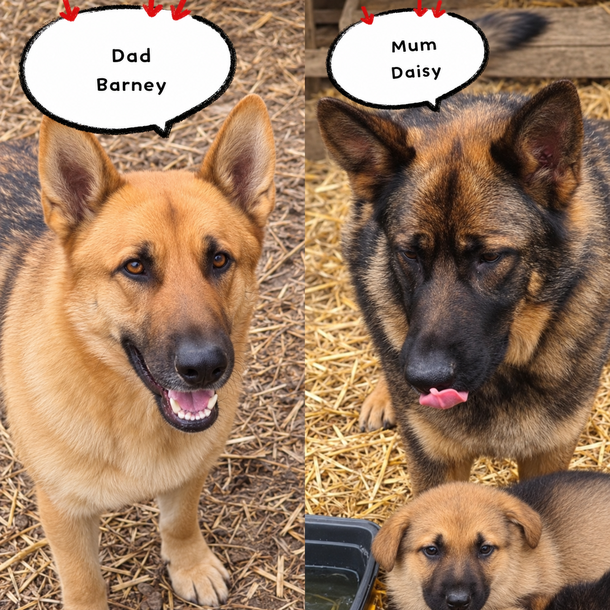 German Shepherd – Raglan